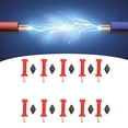 thumbnail image 1 of De la Cerca aislado, de la Puerta de la Puerta Manija de la Cerca Eléctrica 10 piezas para exteriores para profesionales, 1 of 7