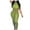 Green, variant on Ashirexll Two Piece Sets for Women, Vacation Outfits for Women, Solid Color Short Sleeve Top and Pant Casual Athletic Set