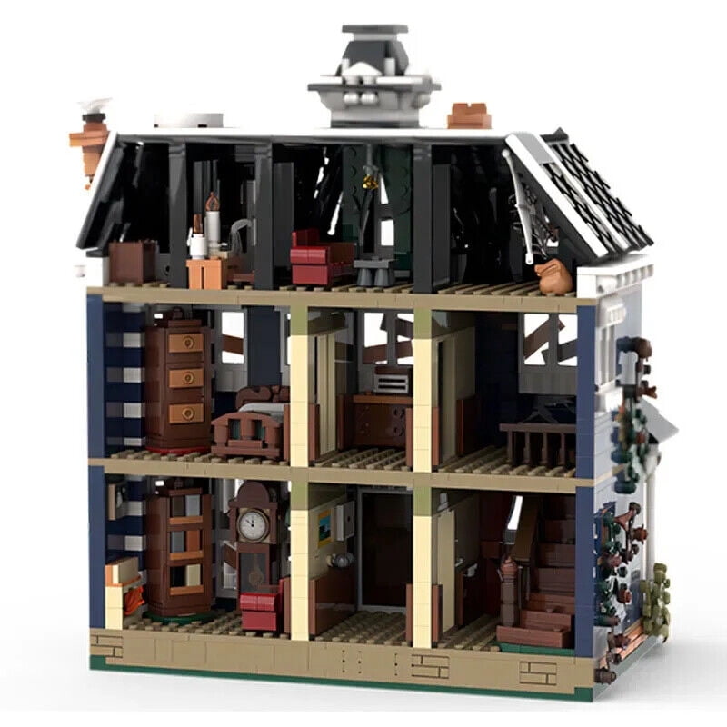 Creel House Modular Building Blocks Set MOC Bricks DIY Model Educational Toys