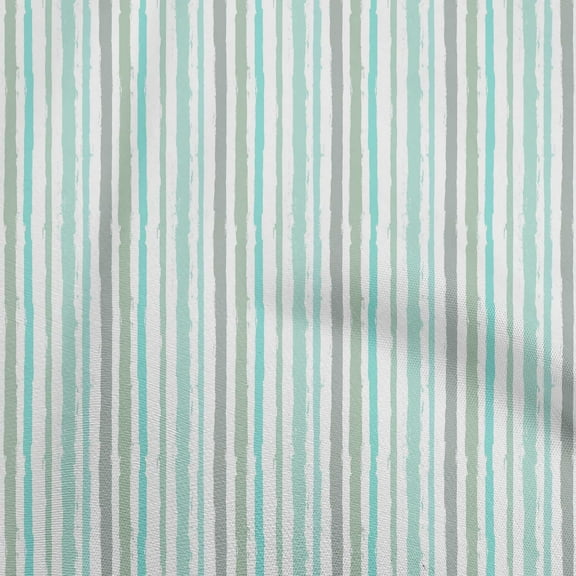 oneOone Polyester Spandex Turquoise Blue Fabric Abstracts Quilting Supplies Print Sewing Fabric By The Yard 56 Inch Wide