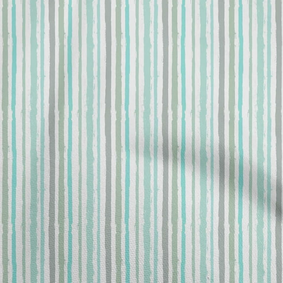 oneOone Viscose Jersey Turquoise Blue Fabric Abstracts Quilting Supplies Print Sewing Fabric By The Yard 60 Inch Wide