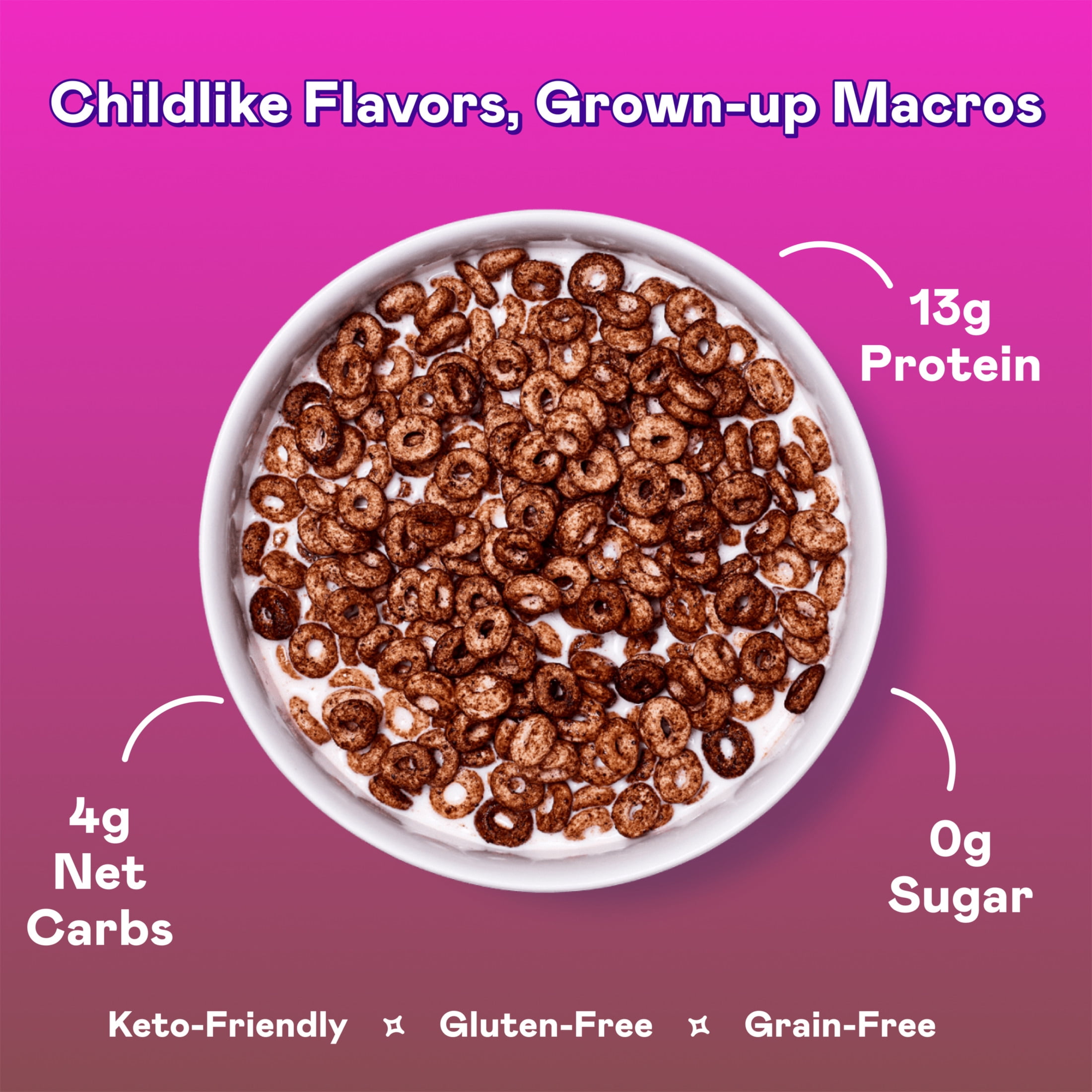 (8 pack) Magic Spoon Cocoa Protein Cereal 7 oz