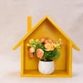 thumbnail image 3 of Minkissy Small Shelf Unit House Shaped Storage for Office 1Pcs, 3 of 6
