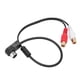 thumbnail image 1 of Adaptador De Audio AUX IN RCA, Adaptador De Cable De Audio Plug And Play Flexible Resistente Al Desgaste Para Radio De Automóvil OTVIAP Auxiliary Audio Cable, 1 of 8