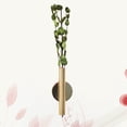 thumbnail image 1 of KAKOWELY 1Ud Tubo Florero Metálico Dorado Autoadhesivo Para Pared Floral, 1 of 8