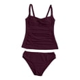 thumbnail image 4 of Women's Split Body Tie-Design Tankini Set S-XXL, 4 of 5