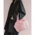 thumbnail image 5 of Insulated Lunch Box for Women, 12L Puffy Reusable Lunch Bag for Work, Office & Picnic, Leak-Proof Tote with Shoulder Strap,Pink, 5 of 6