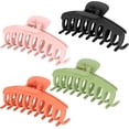 thumbnail image 1 of 4 pinzas grandes para el pelo, horquillas de plástico antideslizantes, accesorios para el cabello de 4,3 pulgadas, 1 of 5