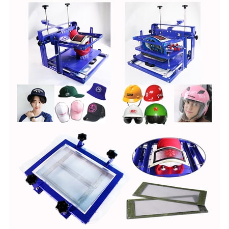 TECHTONGDA Screen Printing Special Stretcher for Cambered Screen Plate SPE-3040 Cylinder Screen Stretcher