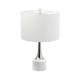 thumbnail image 2 of nuLOOM Monty 26" Metal Table Lamp, 24" H x 15" W x 15" D, White, 2 of 5