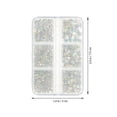 thumbnail image 1 of Nail Jewels Diy Nail Art Manicure Decorations Multi Color 7.5x5x1cm Shiny Design 1 Box, 1 of 4