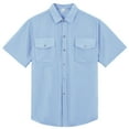 thumbnail image 3 of Men's Short Sleeve Tshirts Cotton Lapel Button Down 3d Printed Shirt T Shirt Top Mens Shirt Plus Size Stretch Shirts Hawaiian Button Down Shirts, 3 of 5