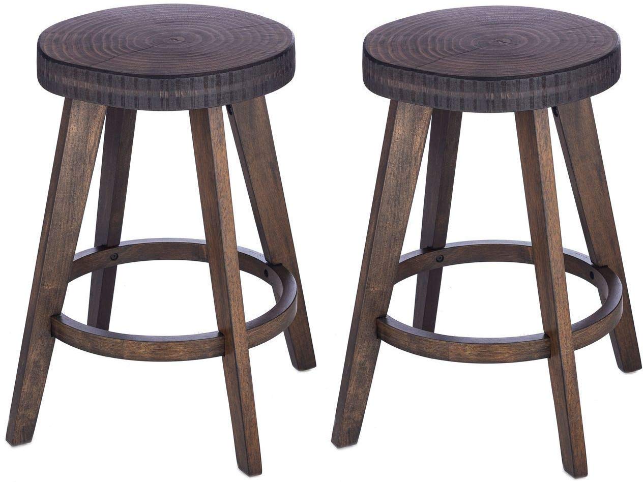 Set of 2 Barstools bar stools kitchen Counter standard Height 29 Inch