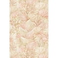 thumbnail image 2 of Idea4wall 2pcs Pastel Soft and Elegant Palm Leaves Gold & Pink Botanical Wall Murals, Not Peel and Stick, Non-Woven Wallpaper Large Wall Decoration for Rooms, 48"x72", 2 of 5
