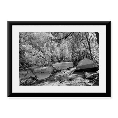 Framed Art Print, Havasu Creek Campground, Grand Canyon National Park by Carol Highsmith, 17-7/8" x 21-7/8"