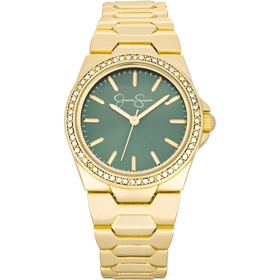 Jessica Simpson Women Watches 32mm Face, Analog Quartz Dress Wrist Watch for Women