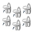 thumbnail image 2 of 6 uds Clip de cinturón gancho Clips de cinturón profesionales práctico fácil instalación Clips de taladro gancho Clip de cinturón de taladro para, 2 of 8