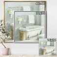 thumbnail image 2 of Pastel Bath I - Bathroom Framed Canvas, 2 of 3