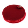 thumbnail image 2 of 1 Pieza Lindo Bolsillo Plegable De dos cara Maquillaje Espejo Cosmético rojo, 2 of 7