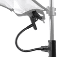 thumbnail image 3 of 5X Background Holder C Clamp Clip Camera Photo Stand Flex Arm Reflector Photo Camara Double, 3 of 6