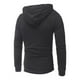 thumbnail image 2 of Sudadera Lisa Hoodie Con Capucha Para Hombre, 2 of 8