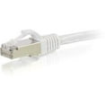 thumbnail image 4 of C2G 15ft Cat6 Snagless Shielded (STP) Ethernet Network Patch Cable - White - Patch cable - RJ-45 (M) to RJ-45 (M) - 15 ft - screened shielded twisted pair (SSTP) - CAT 6 - molded, snagless, stranded - white, 4 of 4