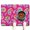 White-371, variant on Dog Food Mat with Retro Paisley Floral Ethnic Paisley Ornament Abstract Paisley Art Design, Durable Waterproof Absorbent Non-Slip