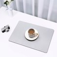 thumbnail image 3 of TNOBHG Roll-up Placemats Table Placemat Double-sided Anti-scald Easy to Clean Heat Insulation Oil Proof Table Mat for Home Minimal Space Placemats, 3 of 8