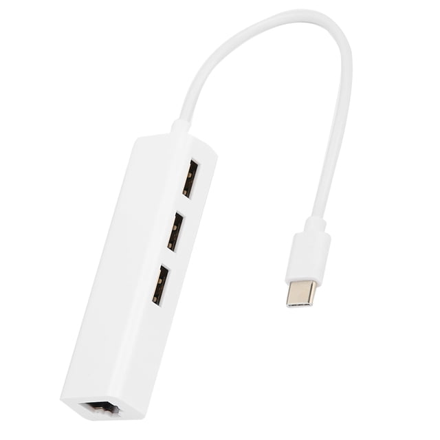 Hub de puertos concentrador de adaptador de red ANGGREK Blanco Otros