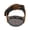Brown, variant on Men Analog Watch PU Leather Strap Vintage Ultra Thin Big Face Quartz Wrist Watch 10 inches / 25.4 cm Brown