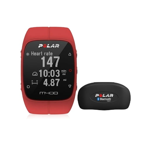 Polar M400 HRM Watch With GPS And Heart Rate Monitor - Walmart.com