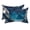 Blue, Gold, Purple, variant on Chaise Lounge Headrest Pillow 1 Pack, Teal Blue Geometric Waterproof Chair Pillows with Insert & Adjustable Elastic Strap for Beach Pool Recliner, Abstract Sky Stars Moon Mountains Outdoor Pillow