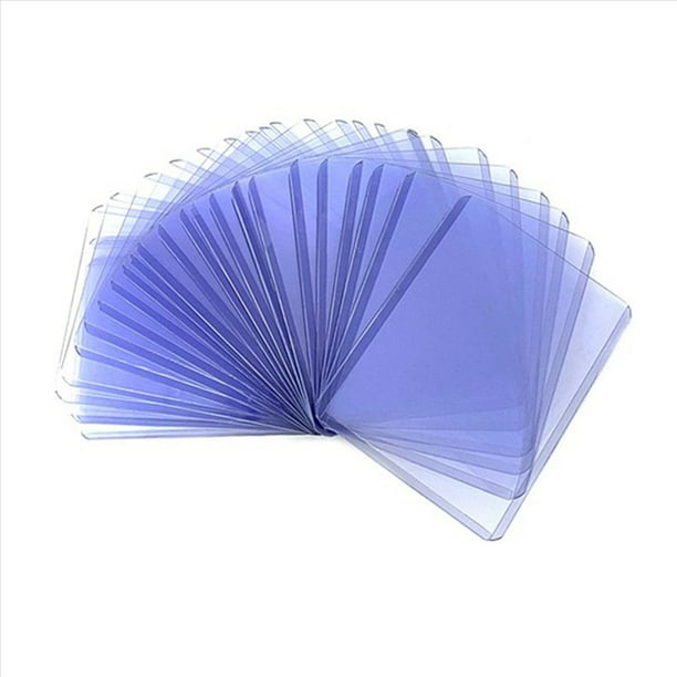 250 Piezas de Soporte de Carga Superior y Fundas Transparentes para Tarjetas Deportivas de Baloncesto Coleccionables de Plástico RíGido 35PT