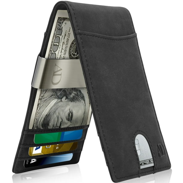 Access Denied Slim Bifold Wallets For Men Money Clip Wallet RFID