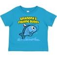thumbnail image 3 of Inktastic Grandpa's Fishing Buddy (blue) Boys or Girls Toddler T-Shirt, 3 of 5