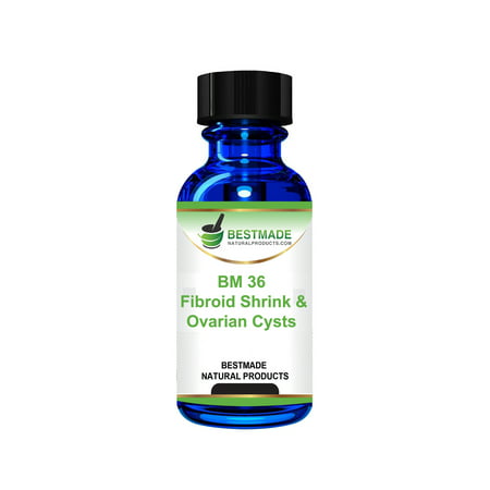 Fibroid shrink & Ovarian Cysts Natural Remedy (BM36) by BestMade - Naturally Potent Remedy Shrinks Fibroid & Cysts - Relieves Painful Frequent Menstruation & Painful
