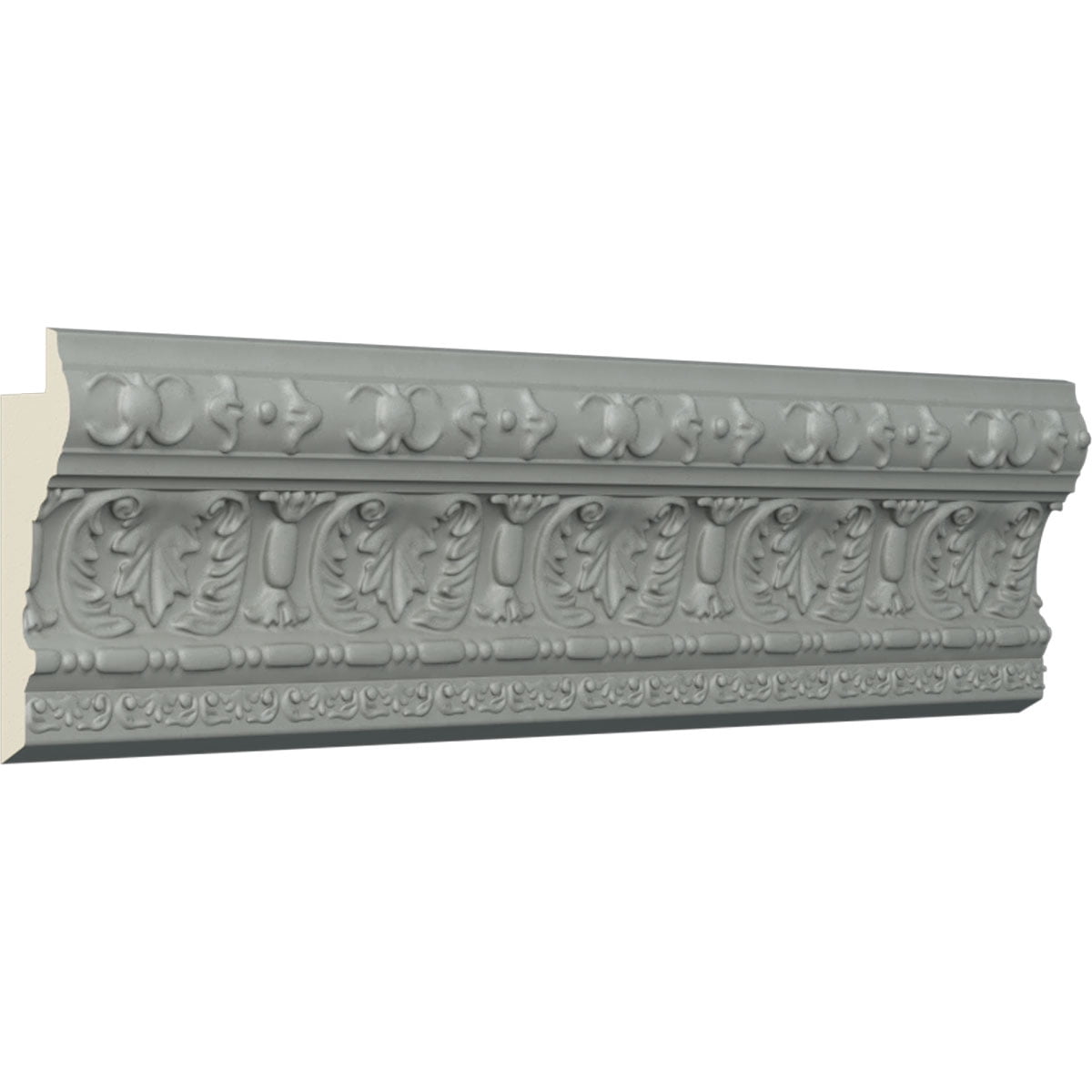 Ekena Millwork 2 5/8"H x 3/4"P x 94 1/2"L Piedmont Chair Rail (2-Pack)