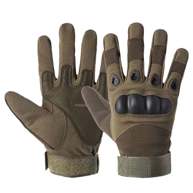Guantes tácticos para hombres y mujeres, de todos los dedos, para combate, lucha, escalada, deportes al aire libre, guantes para fanáticos de las motocicletas