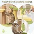 thumbnail image 6 of Gymax Multi-level Cat Tree w/ Wide Perch Rotatable Basket Removable Soft Cushions, 6 of 10