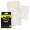 Alientape Strips Double Sided Tape Multipurpose Removable Adhesive Transparent Grip Mounting Strips 48 Pcs