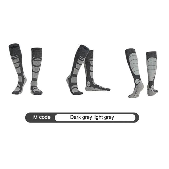 Lana Senderismo Calcetines largos y cálidos Anti caída Invierno espesado para accesorios deportivos JShteea Para Estrenar