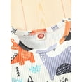 thumbnail image 6 of Wassery Infant Baby Boy Summer Outfits Sleeveless Dinosaur Print Tank Top+ Drawstring Shorts Set 2PCS Clothes Suit, 6 of 9