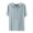 Light Blue#9527, variant on BOOMNY Womens Short Sleeve Hoodies Solid Pullover Hoodie for Women Trendy Lightweight Breathable Hooded Sweatshirts