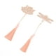 thumbnail image 4 of Marcadores de metal, 2 piezas de oro rosa hueco Marcador hueco de oro rosa Marcadores de metal huecos Fiel a su promesa, 4 of 14