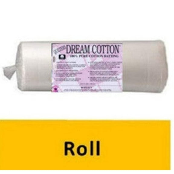 N4KR Dream Cotton Natural Select Batting (Roll, King 120 in x 30 yds) shipping included*