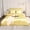Gold Tone, variant on REGALWOVEN 3Pcs Satin Duvet Cover Set with 2 Pillowcases, Pink Twin