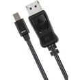 thumbnail image 2 of 3.28FT ULTRAAV MINI DISPLAYPORT TO DISPLAYPORT BLACK, 2 of 2