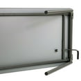 thumbnail image 4 of Iceberg Maxx Legroom Wood Folding Table, 30"x72", Gray, 4 of 6