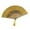 Gold, variant on Handmade Paper Fans Set with Tassels Carved Design oriental Folding Fan for Home Outdoor Party Wedding Decoration Traditional Silk Fan Party Table Decorations