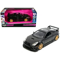 Toyota Celica GT-S Black with Carbon Hood and Sunroof "Maisto Design Tokyo Mod" Series 1/24 Diecast Model Car by Maisto